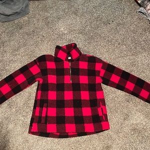 Old navy woman’s quarter zip Sherpa